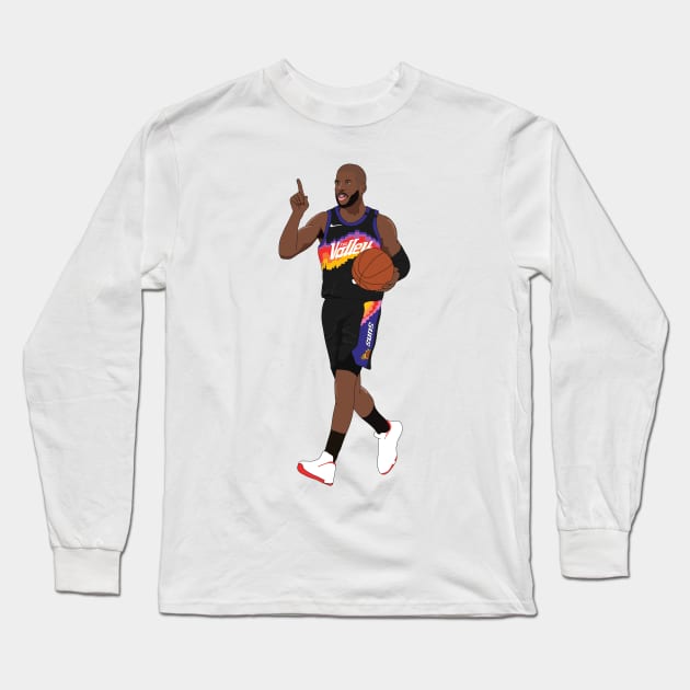 Chris Paul Long Sleeve T-Shirt by xavierjfong